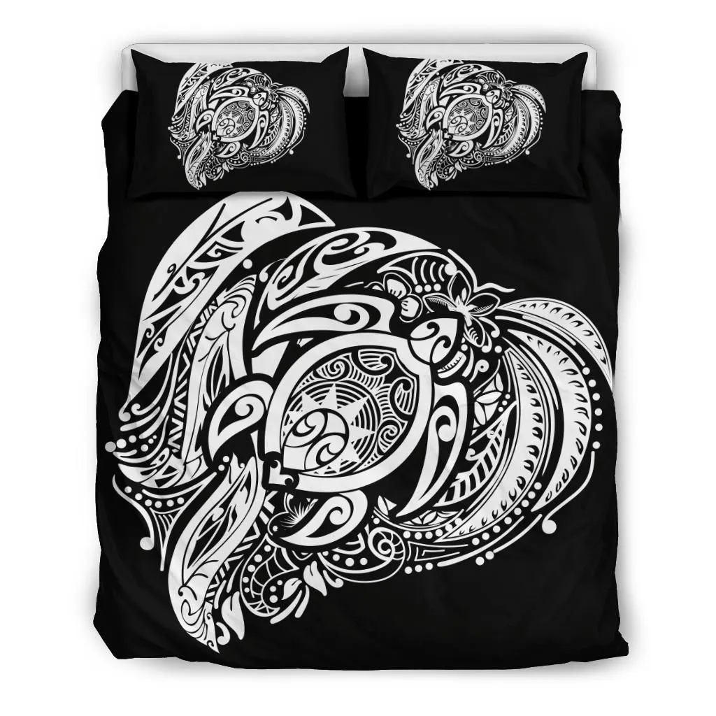 Alohawaii Bedding Set Turtle Hibiscus Polynesian Bedding Set Simple White Ah J7 Dhc1712750Dd