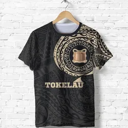 Alohawaii T-Shirt - Tee Tokelau In My Heart Polynesian Tattoo Style A7