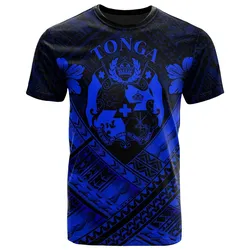Tonga PolynesianT shirts - Tonga Blue Seal Camisole Hibiscus Style