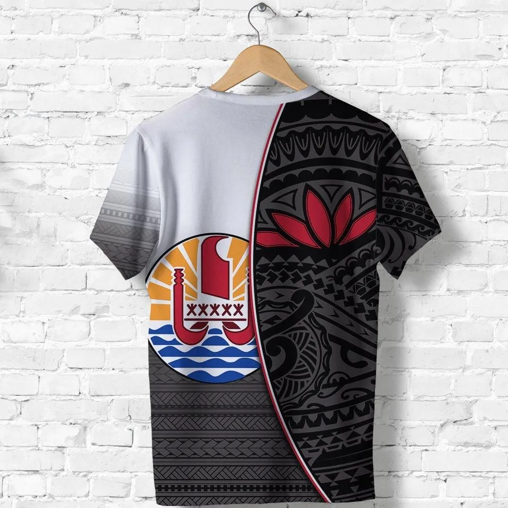 Tahiti Rugby T shirt Impressive Version Black