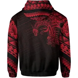Samoa Hoodie Samoan Dragon Polynesian Tattoo TH5