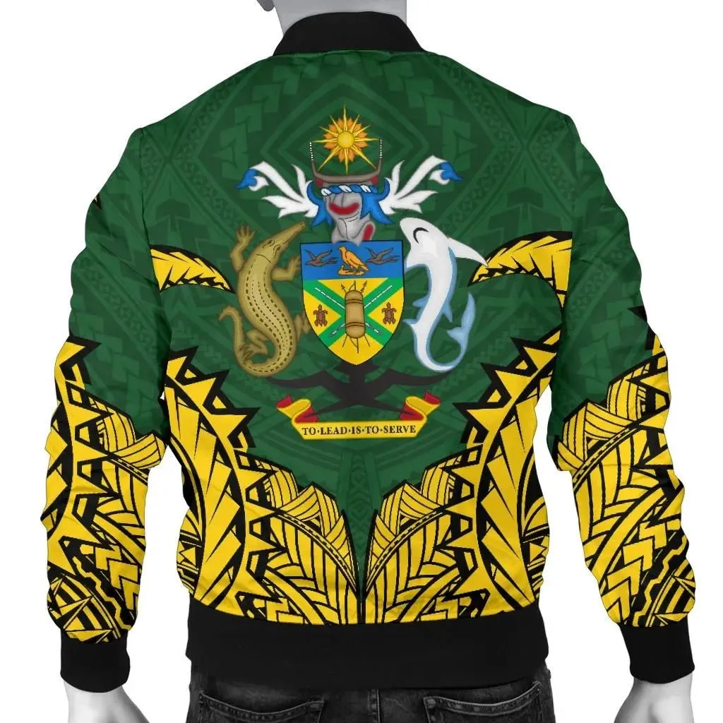 Solomon Islands Premium Men's Bomber Jacket A7
