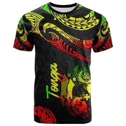 Tonga Polynesian T shirt - Poly Tattoo Reggae Version