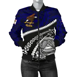 Alohawaii Jacket - Bomber Jacket American Samoa - Road to Hometown K4