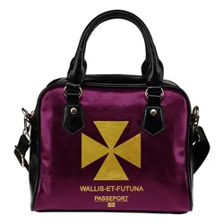 Wallis And Futuna Passport Shoulder Handbag