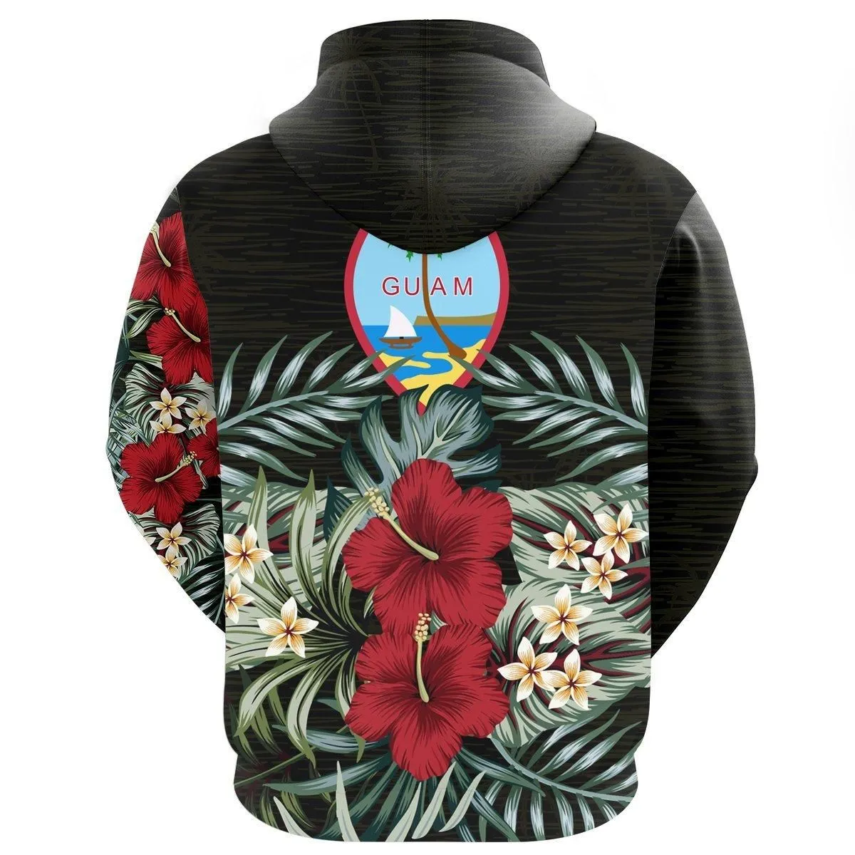 Guam Hoodie - Hibiscus (Men/Women)