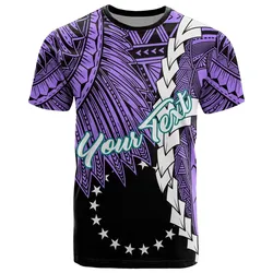 Pohnpei Nett Micronesia Custom Personalised T-Shirt - Tribal Wave Tattoo