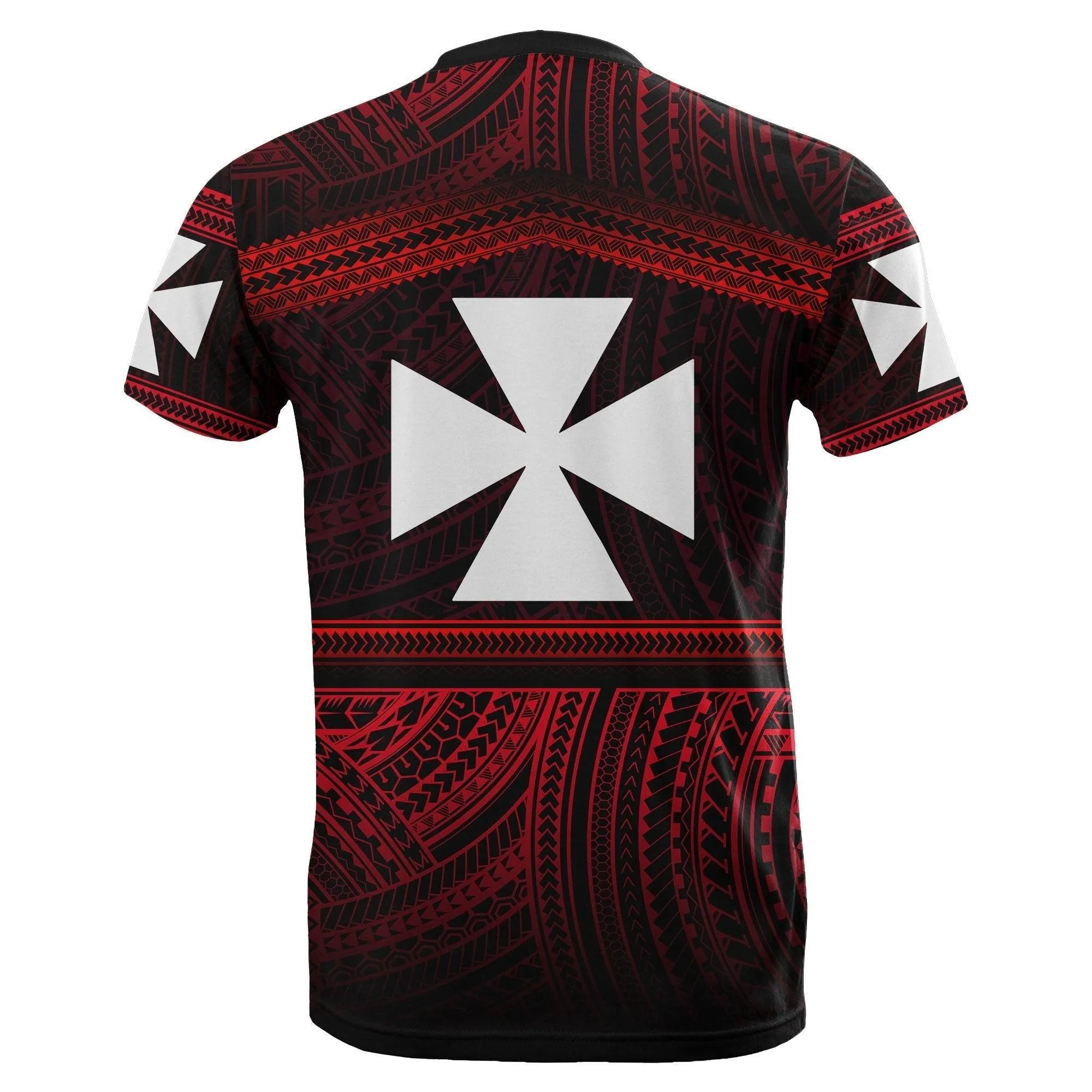 Wallis and Futuna Rugby Polynesian Patterns T shirt