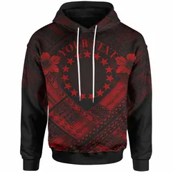 Polynesian Red Seal Camisole Hibiscus Unique Personalized 3D Printed Sublimation Hoodie Hooded Sweatshirt Comfy Soft And Warm For Men Women S to 5XL CTC16013125