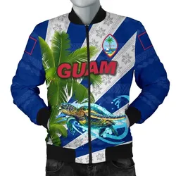 Alohawaii Jacket - Bomber Jacket Guam Light Ray Version K12
