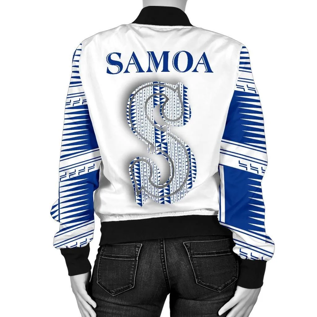 Manu Samoa Women's Bomber Jacket - BN12
