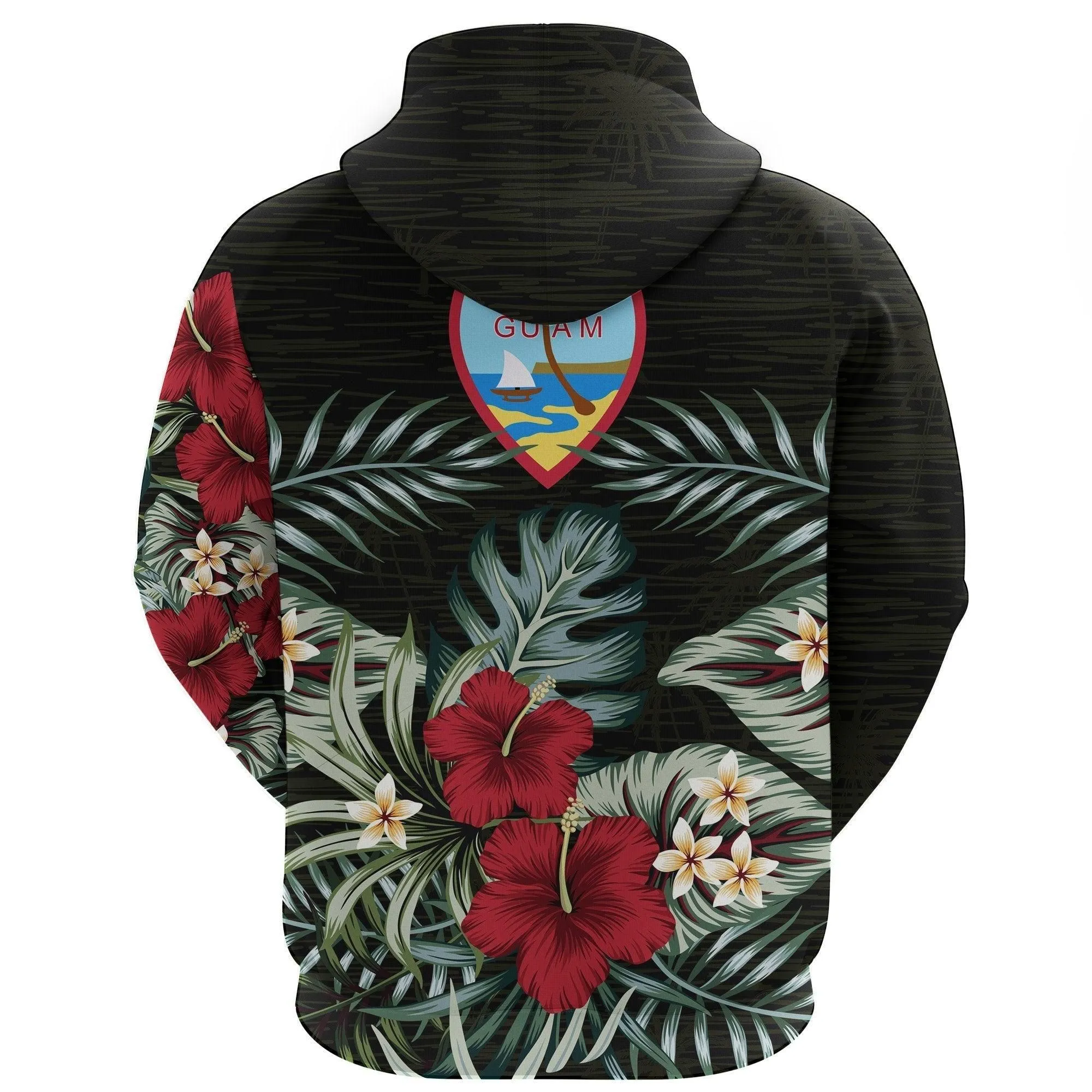 Guam Hibiscus Hoodie