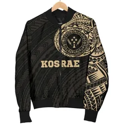Alohawaii Jacket - Bomber Jacket Kosrae Micronesia Tattoo A7