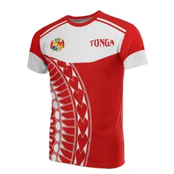 Tonga T shirts - Tonga Coat Of Arms Polynesian Tattoo Sport Style