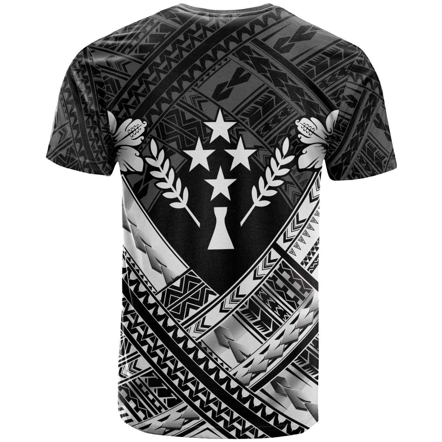 Kosrae Polynesian Custom Personalised T-Shirts - Kosrae White  Camisole Hibiscus Style - BN18