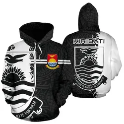 Alohawaii Clothing - Hoodie Kiribati Tattoo Black- Mystic Style J4