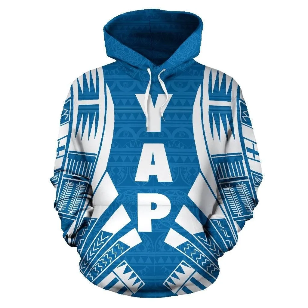 Yap All Over Hoodie - Tattoo Style