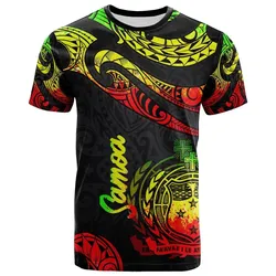 Samoa Polynesian T shirt - Poly Tattoo Reggae Version