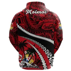 (Moimoi) Hoodie Tonga Polynesian Shark Tattoo LT4