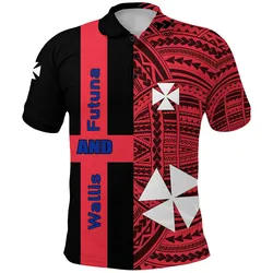 Wallis and Futuna Rugby Polo Shirt Version