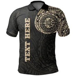 Alohawaii Shirt - Polo Shirt Custom - Polynesian Tattoo Style A7