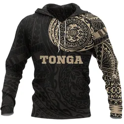 Hoodie Tonga Polynesian Tattoo Style