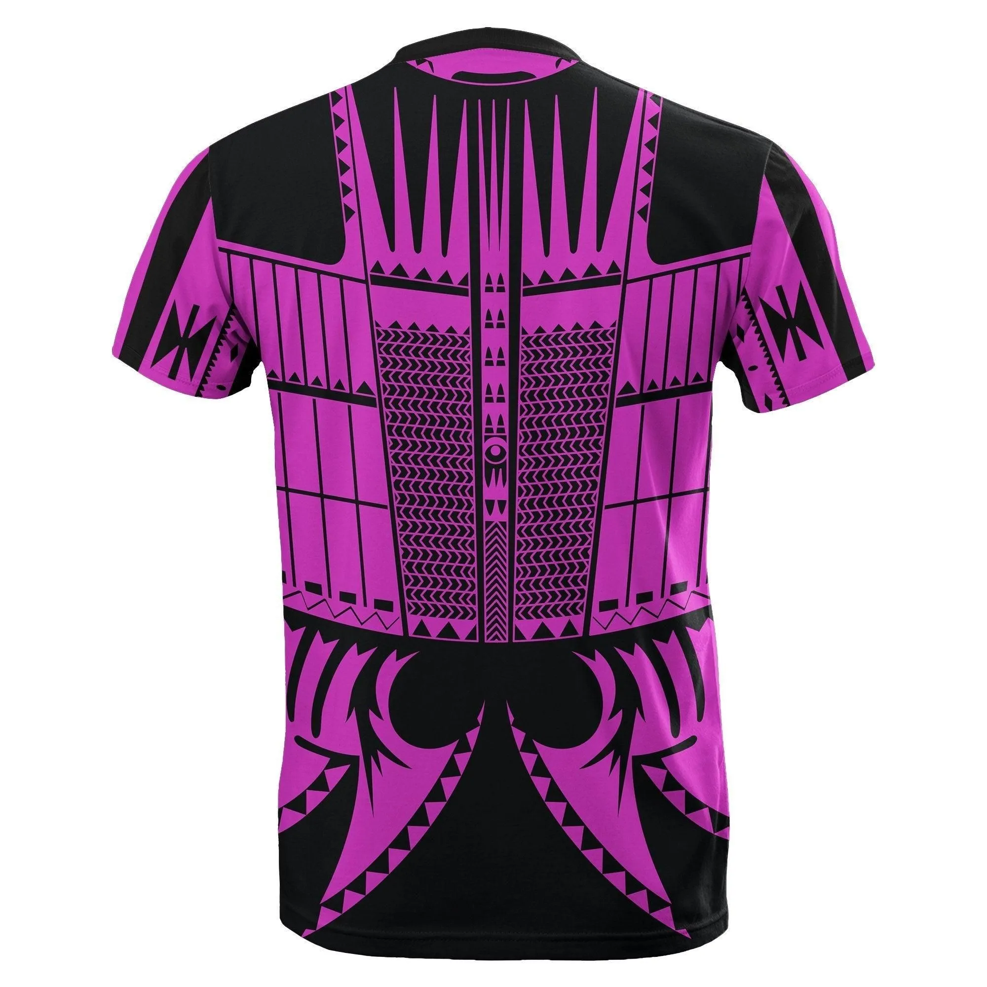 Warrior Yap Tattoo T shirt Purple