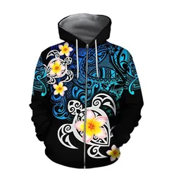 Amazing Polynesian Tattoo Deep Sea Turtle Hoodie Bt01