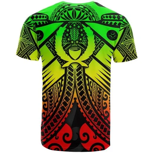 Pohnpei Custom Personalised T-Shirt  - Reggae Seal with Polynesian Tattoo