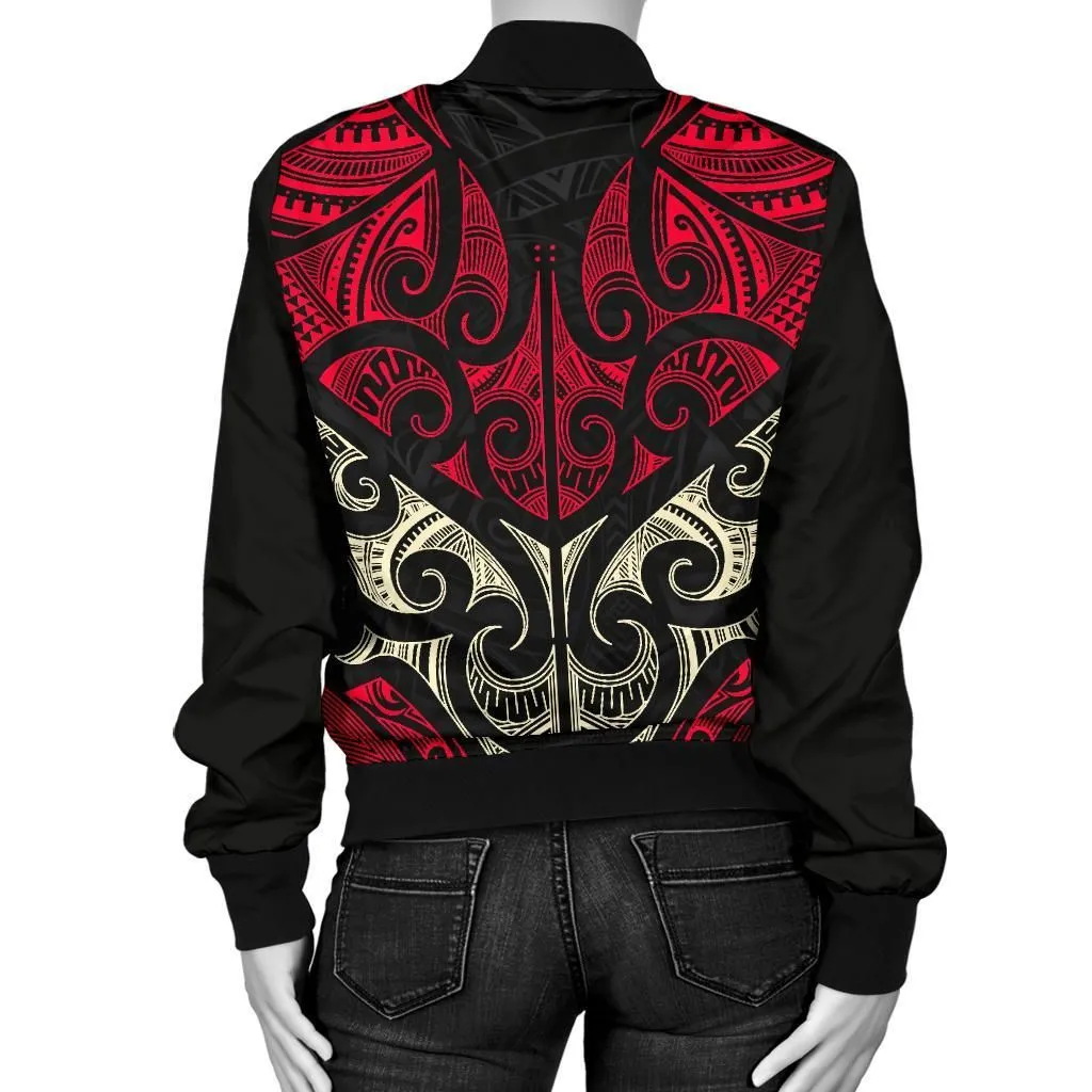 FamilyGater Jacket - Bomber Jacket New Zealand Maori - Polynesian Patterns Style BN02
