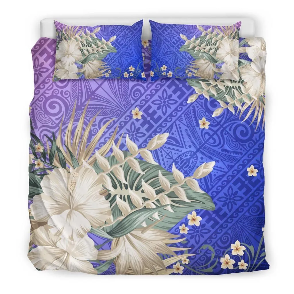 Alohawaii Hawaii Hibiscus Polynesian Culture Revival Duvet Cover Bedding Set