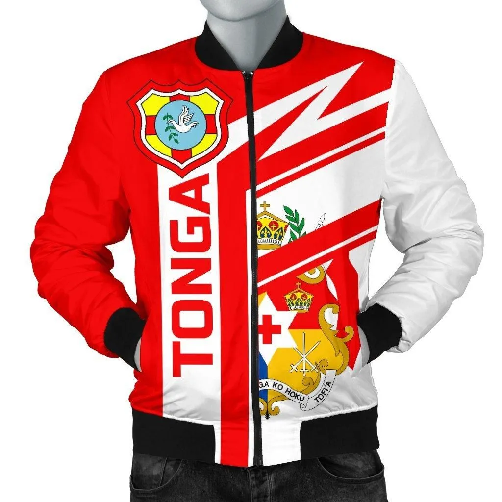 Tonga Rugby Air Bomber Jacket For Men