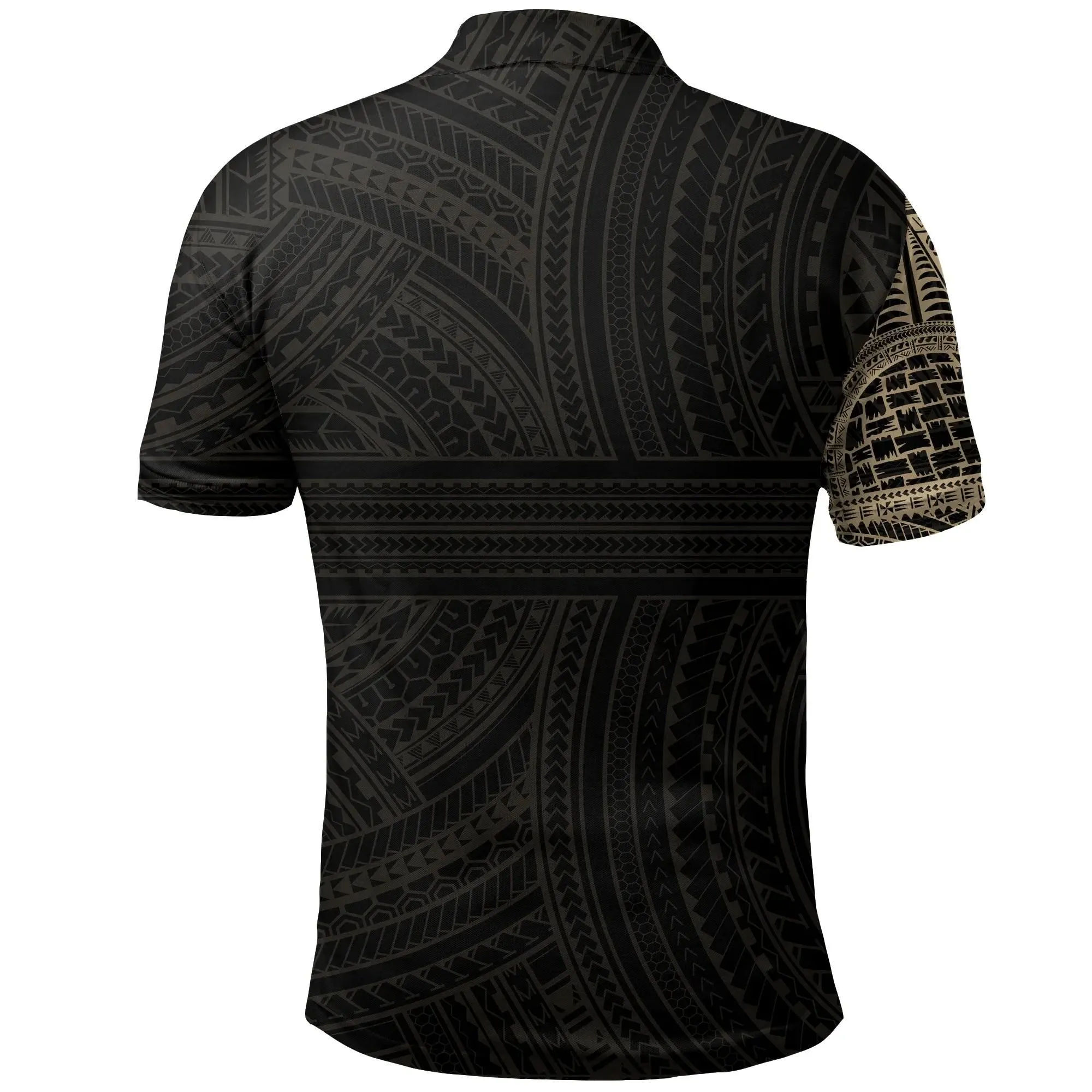 Alohawaii Shirt - Polo Shirt Tribal Tattoo Polynesian A7