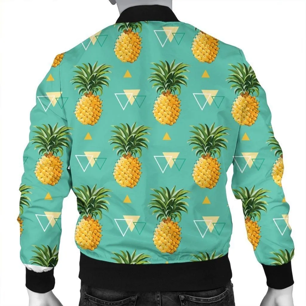 Hawaiian Pineapple Polynesian Bomber Jacket