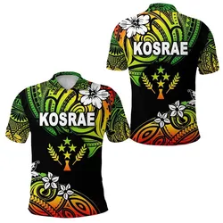 FSM Kosrae Polo Shirt Unique Vibes - Reggae LT8