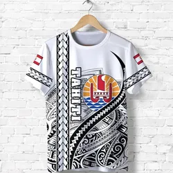 Tahiti Rugby T shirt Marvelous Version White