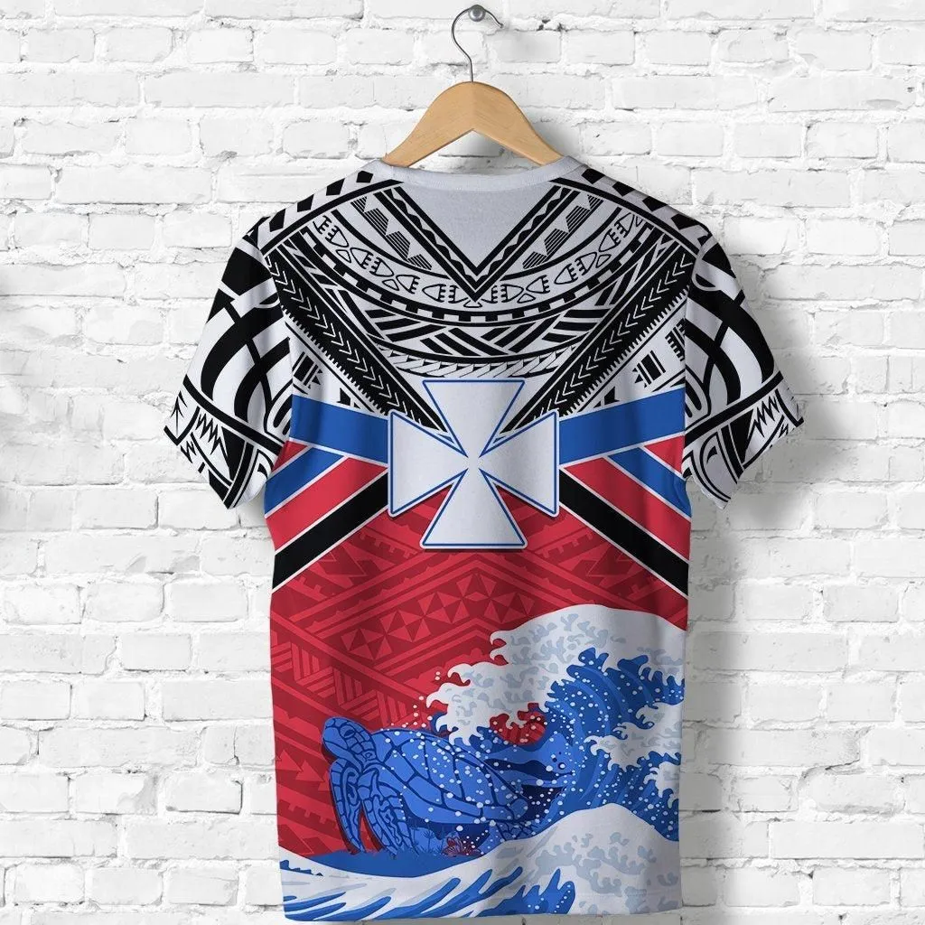 (Custom Personalised) Wallis And Futuna Rugby T Shirt Spirit