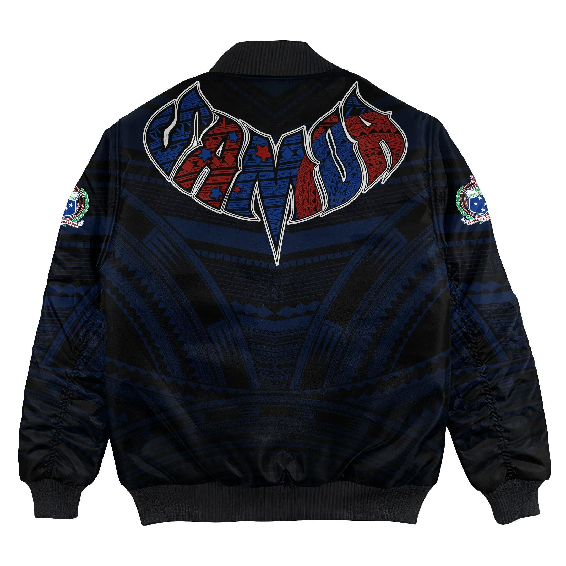 Polynesian Pride Jacket - Samoa Forever Bomber Jacket LT10