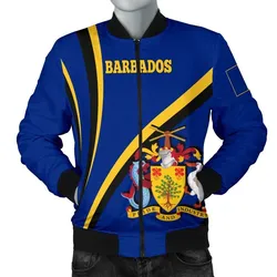 Barbados Mens Bomber Jacket - Proud To Be Barbadian