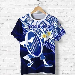 (Custom Personalised) Manu Samoa Rugby T Shirt Dab Trend Creative