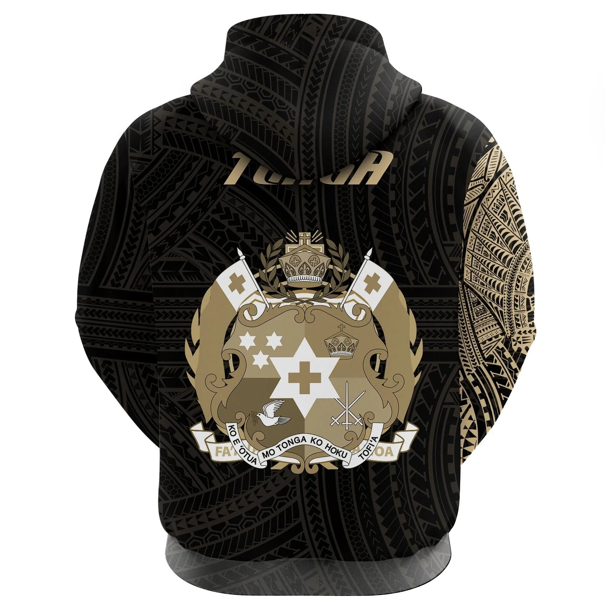 Tonga Hoodie Polynesian Tattoo Style A31