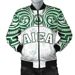 hawaiiMens Bomber Jacket - Kanaka Aiea High School Mens Bomber Jacket Demodern Style AH