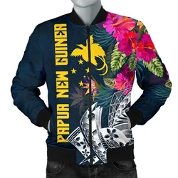 Papua New Guinea Mens Bomber Jacket - Summer Vibes