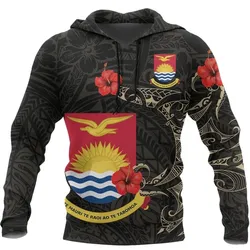 Alohawaii Clothing - Hoodie Kiribati Hibiscus Tattoo Style A7