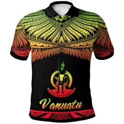 Vanuatu Polynesian Polo Shirt - Poly Tattoo Reggae Version