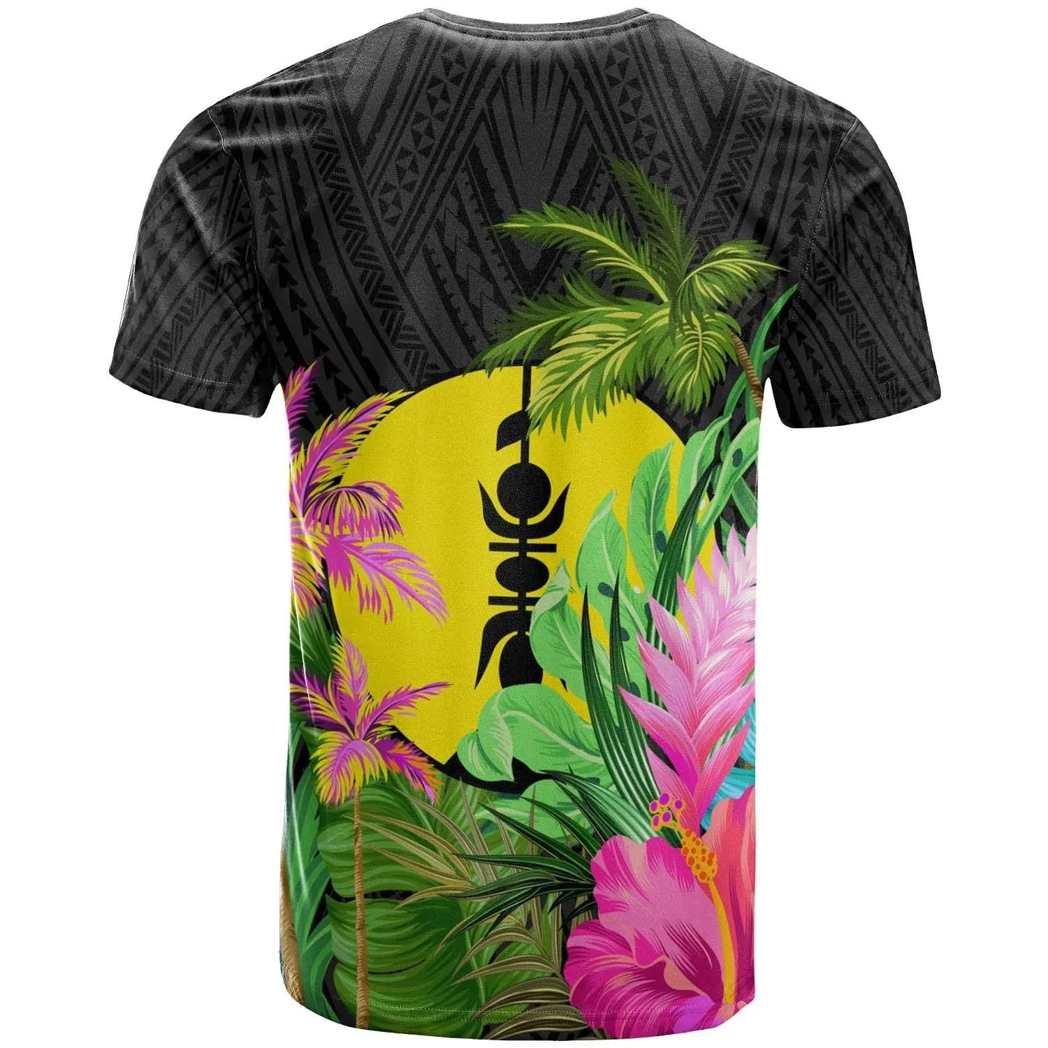 New Caledonia T-Shirt - Hibiscus Coconut