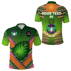 (Custom Personalised) Fiji Vuci Rugby Club Polo Shirt Creative Style - Green, Custom Text And Number LT8