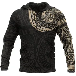 Polynesian Tattoo Style Hoodie Version NVD1337
