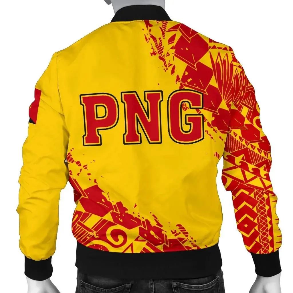 Papua New Guinea Men's Bomber Jacket - Nora Style J9