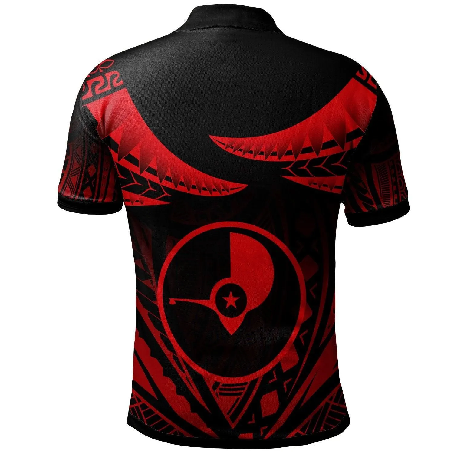Yap Polo Shirt - Polynesian Tribal Tattoo